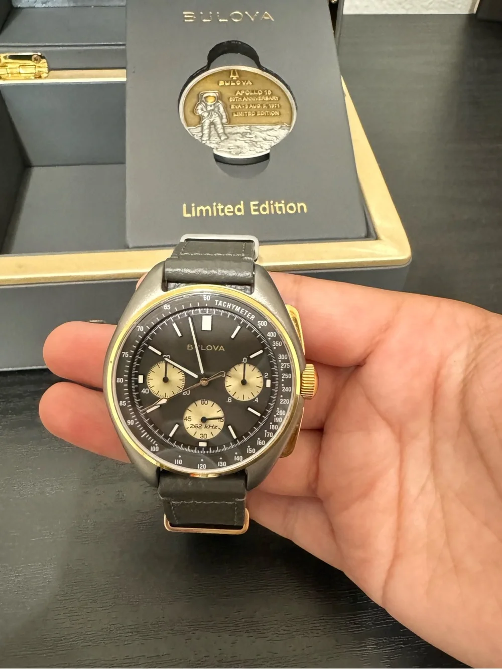 Bulova Archive Series Lunar Pilot Chronograph 50th Anvsy Lmtd Edition 45mm